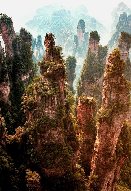 Avatar, Rock Spires, Zhangjiajie, China