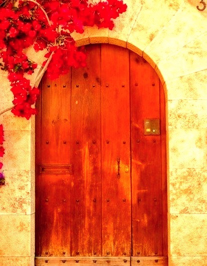 Wooden Door, Dubrovnik, Croatia