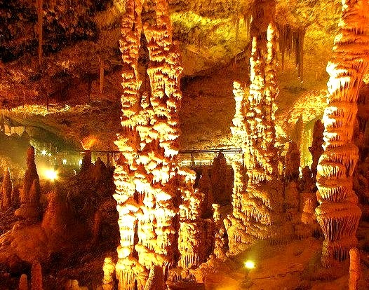by Dany_Sternfeld on Flickr.Amazing Soreq Cave - Judean hills in Israel, unique for its dense concentration of stalactites.