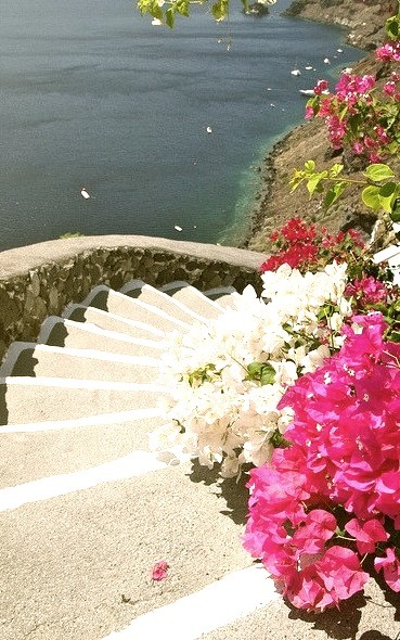 Santorini Steps, Greece