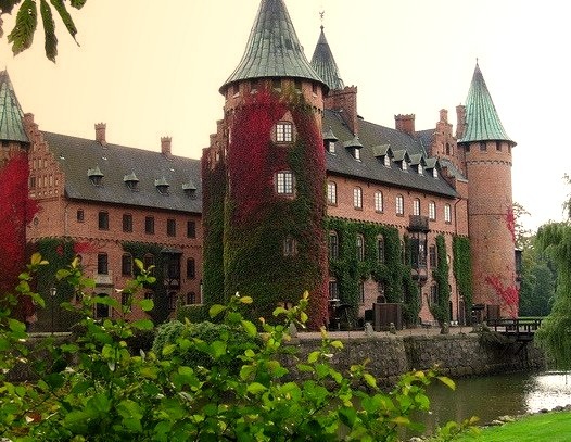 Trolleholm Castle in Scania, southern Sweden