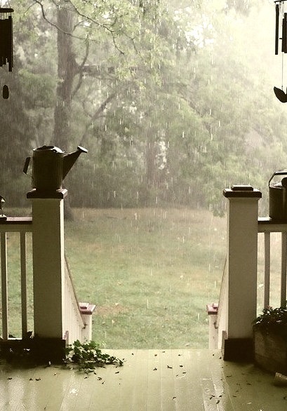 Summer Rain Porch, Brentwood, Tennessee