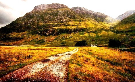 Different landscapes of Scotland