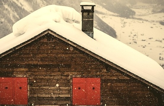 Winter landscapes of Switzerland