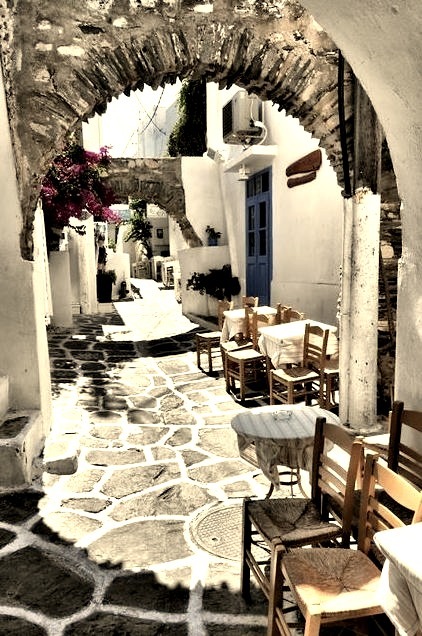Streets of Paros, Cyclades / Greece